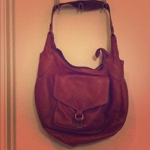 Marc Jacobs light brown leather hobo bag